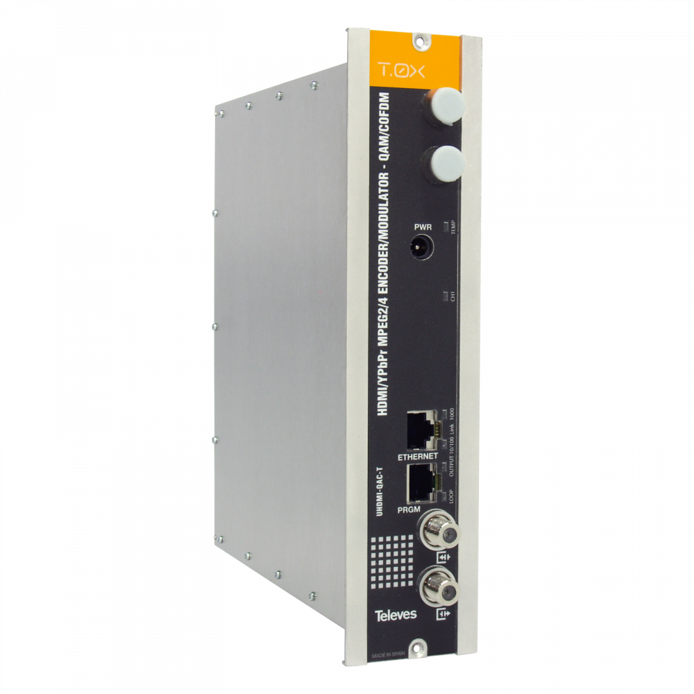 Transmodulateur T0X HDMI - COFDM/QAM + Alim. 18V