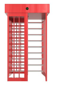 Tambour simple bi-directionnel extérieur largeur du passage 510mm 90°