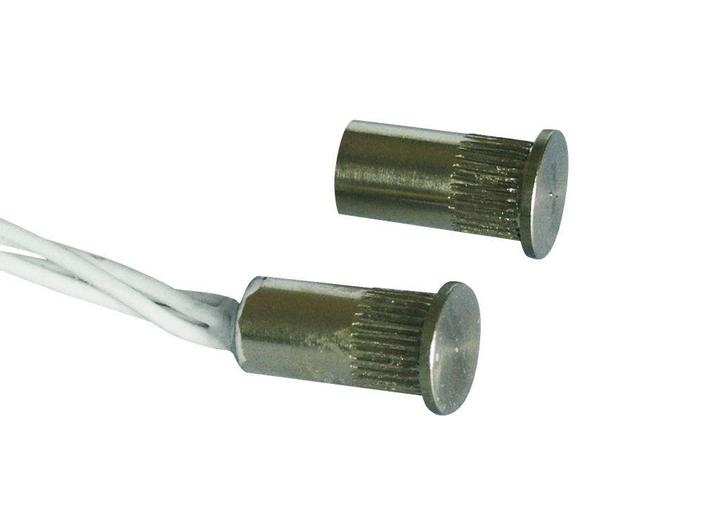 Contacts magnétiques en laiton, montage encastré