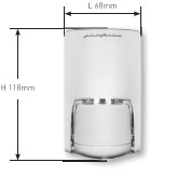 Détecteur double technologie volumétrique, Anti-Masquing - RSC 18m 10