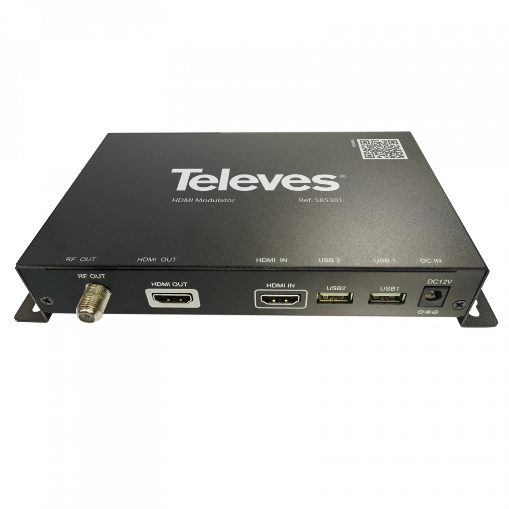 Modulateur DVB-T 1e: HDMI avec 2xUSB