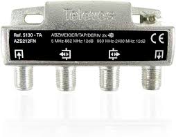 Dérivateur 5...2400MHz “F” 2D 12dB Intérieur