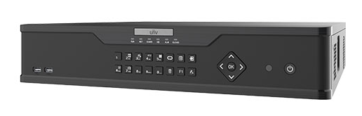 NVR 32 canaux, 4 SATA, 1U, H.265 & 4K