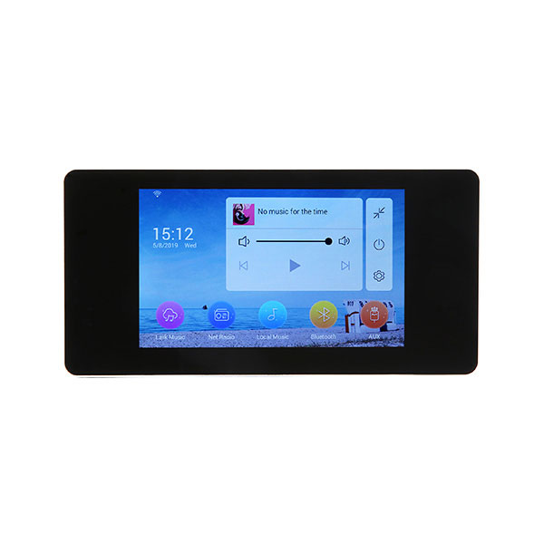 Lecteur de musique réseau avec amplificateur 2x20W, Black