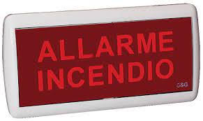 [ESS-0-5055-CSA] Panneau lumineux à LED avec Buzzer IP40