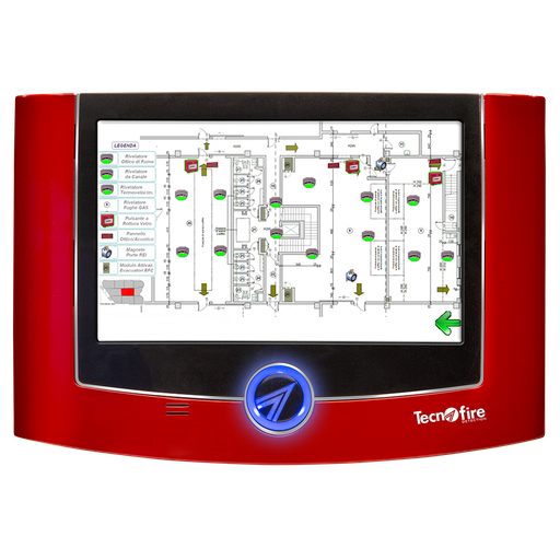 [TFT-7S] Panneau répétiteur avec écran TFT de 7'', et gestion des plans