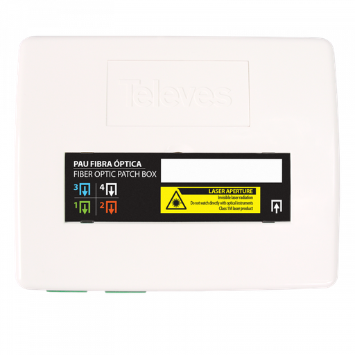 [TVS-231502] PTO de F.O. 2 à 4 Sorties / Coffret pour Répartiteurs PLC de F.O.