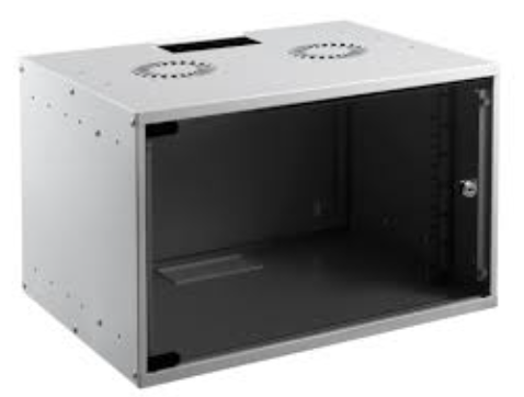 [SOH07U40DE.01] Coffret 19'' 7U, profondeur 400 mm, Noir RAL 9005