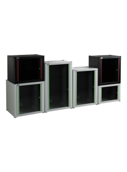 [WTC20U60MN.01_KYK] Coffret 19'' 20U, profondeur 600 mm, Noir RAL 9005