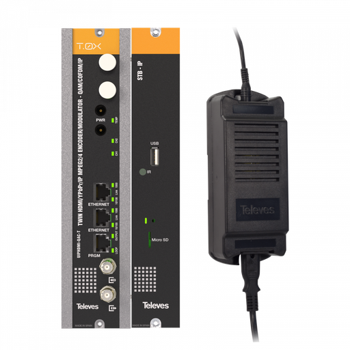 [TVS-831816] Kit T.0X Chaîne locale: Set-Top Box DS Nemesis Encodeur T.0X HDMI-IP