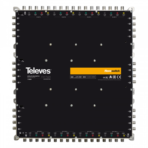 [TVS-714804] Nevoswitch 17x17x24 "F" Terminal/Cscadable