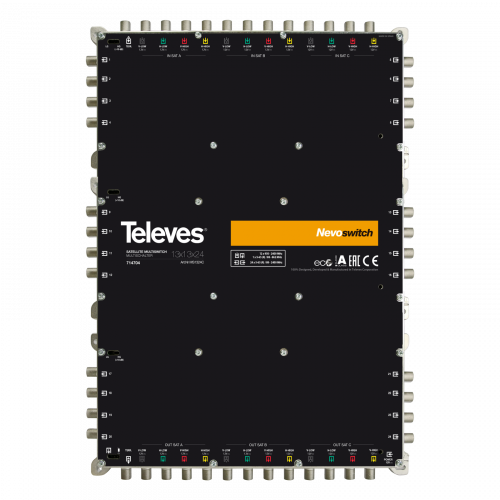 [TVS-714704] NEVOSWITCH 13x13x24 "F" TERMINAL/CASCAD. 