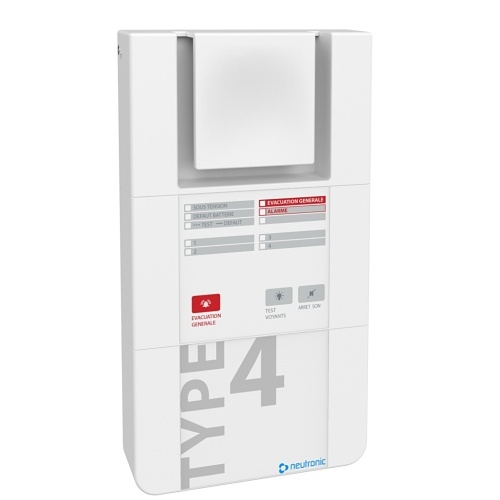 [NE-TT44B-G2] Equipement d’alarme de type 4 - 4 boucles EVOLUTION